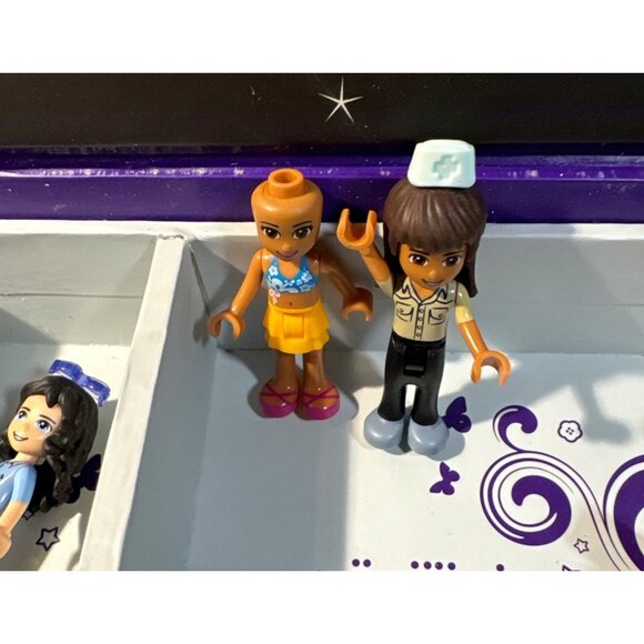 Lego Friends Carrying Case Plus Minifigures and Accessories Lot - Picture 12 of 16